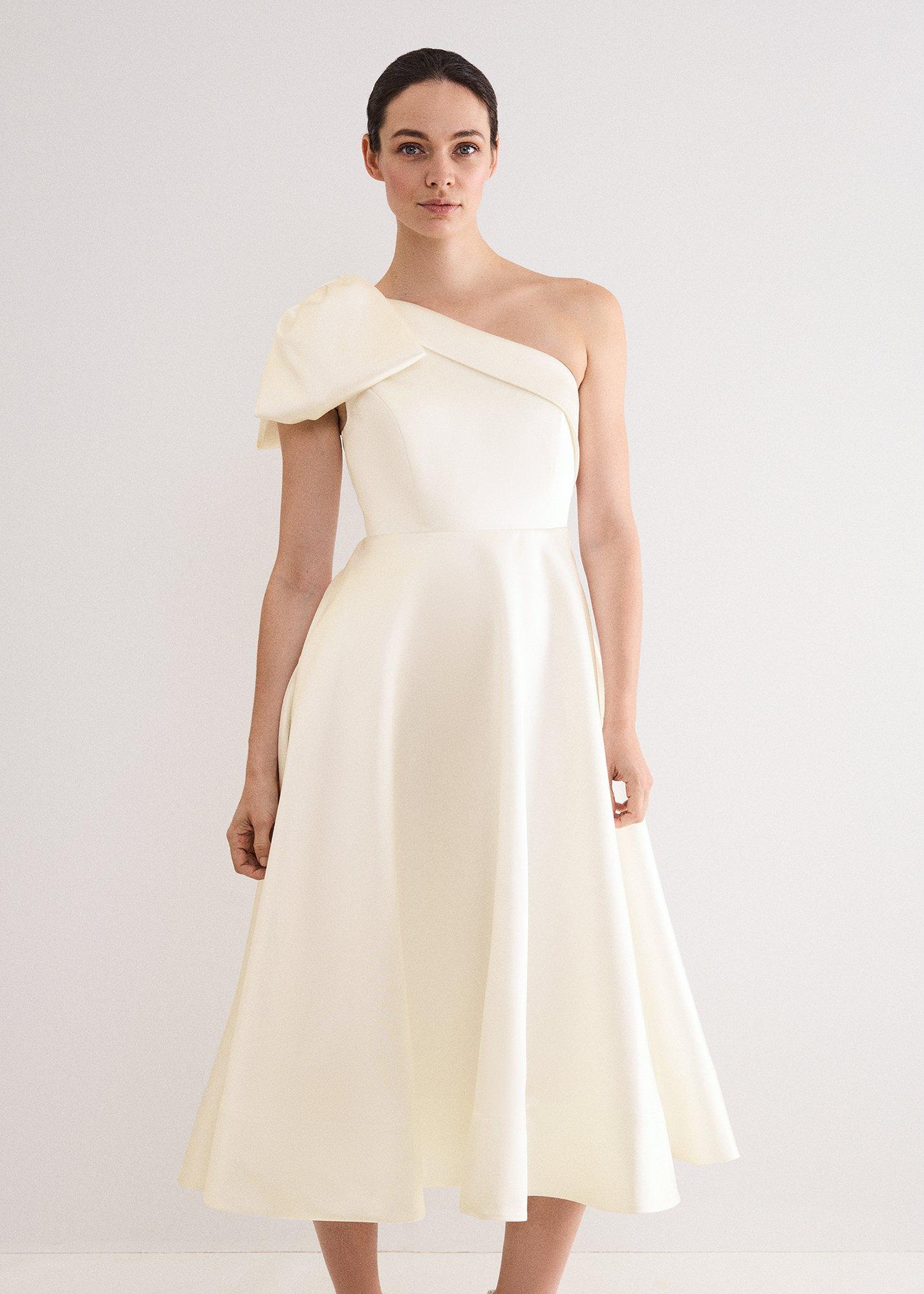 Petite Josephine Bow Wedding Dress