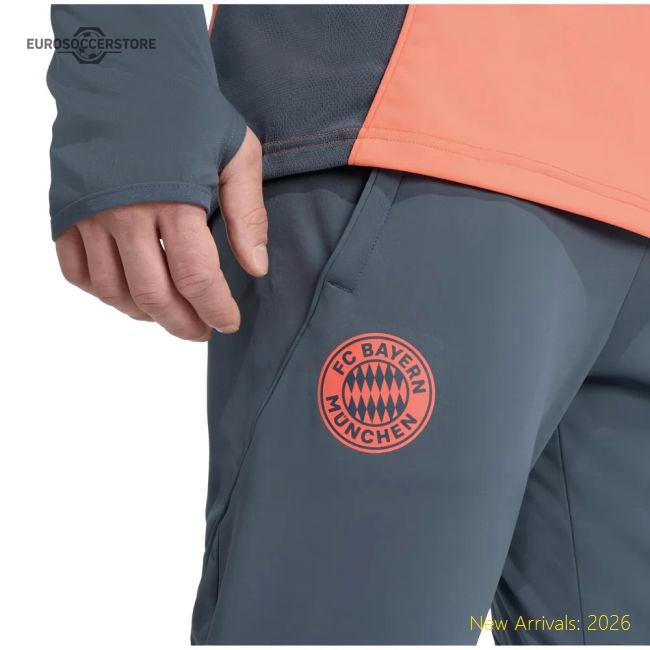 Professional-Grade 2025-2026 Bayern Munich Training Pants (Bold Onix)