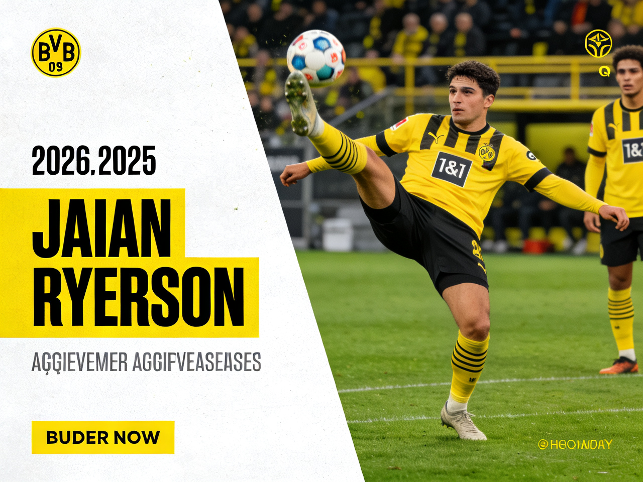 Julian Ryerson crossing the ball