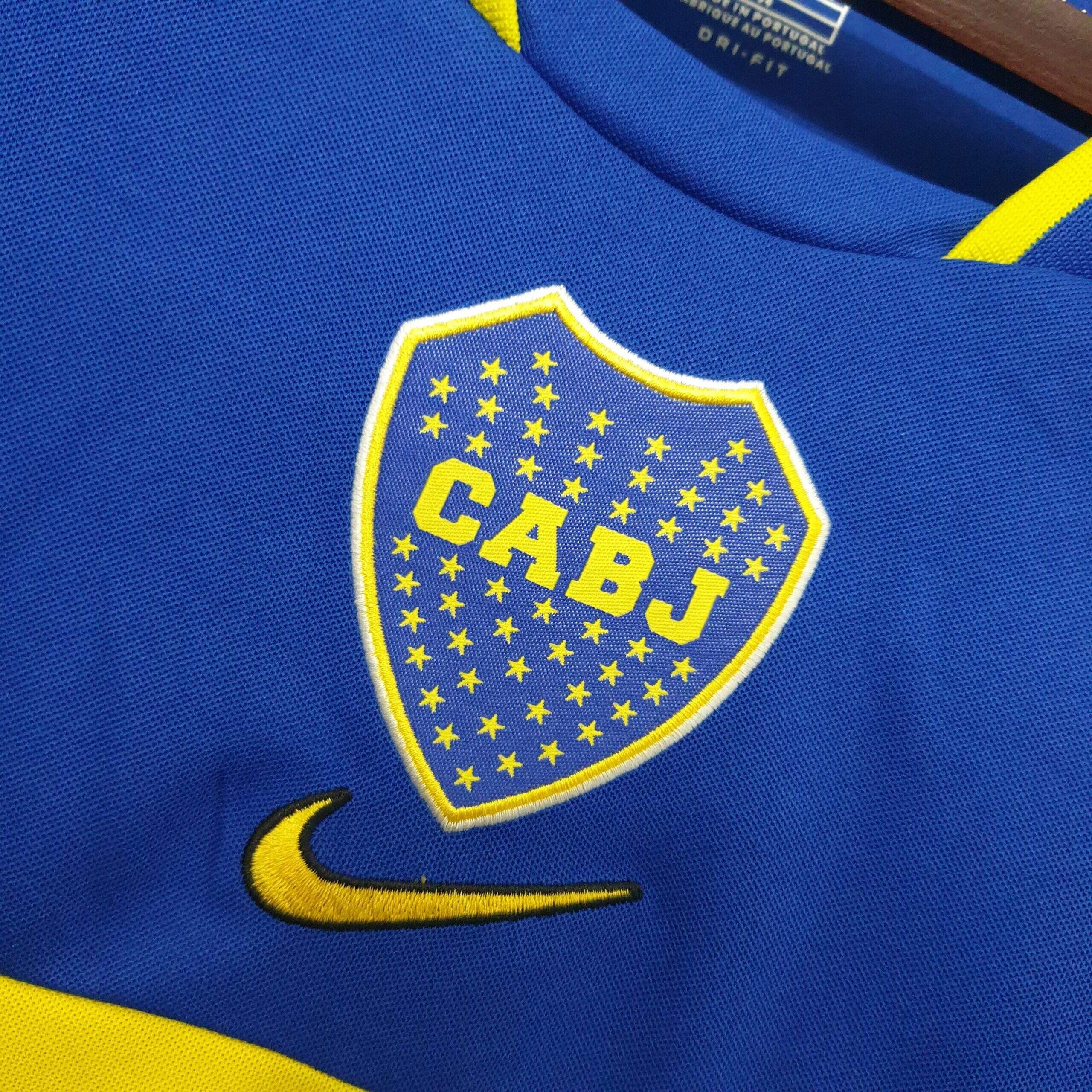 Cheap 2001 Boca Juniors Home kit