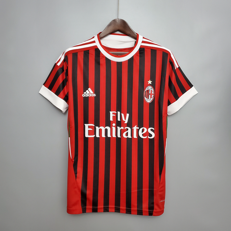 AC Milan 11-12 Retro Football Shirt Jersey - Official Replica 8859