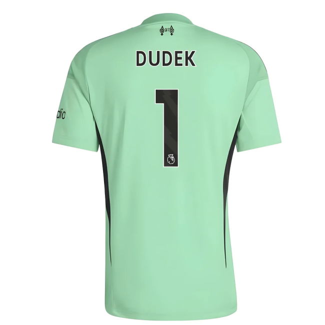 Liverpool Home Soccer Shirt 2025-20 Dudek 1 L M S Kids