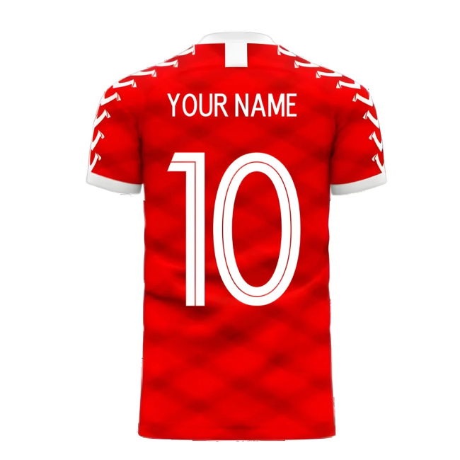 Denmark Soccer Team Contemporary Home Soccer Jersey