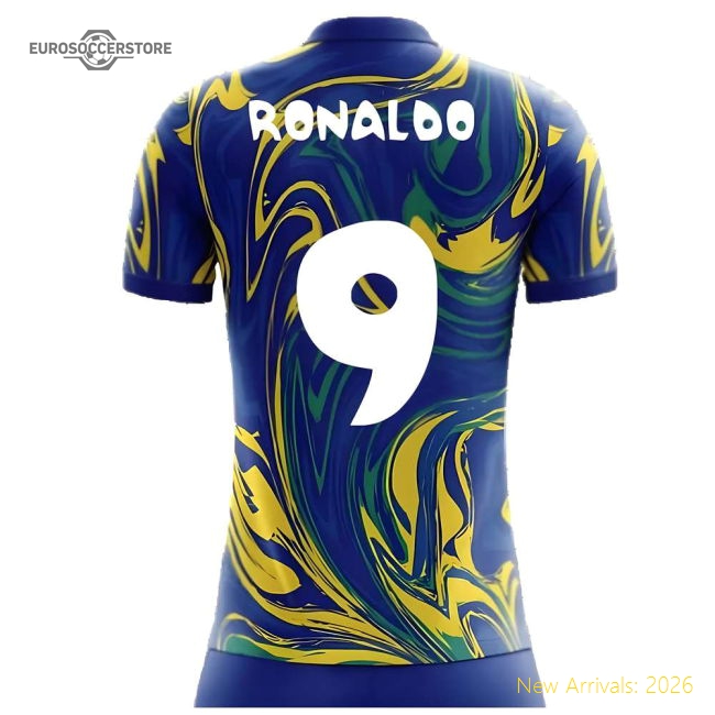 Ronaldo Brazil Jersey - Genuine 2025-2026 Edition Performance