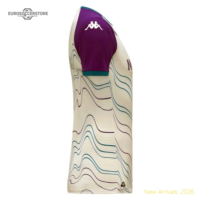 Premium 2025-2026 La Viola Pre Match Shirt (white-violet) - Affordable