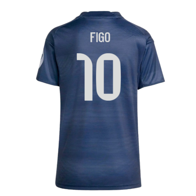 Trending 2025-2026 Real Madrid Authentic Away Shirt (Womens) (Figo 10)