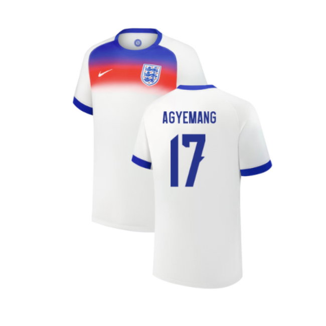 2025 England Womens Team Home Shirt (Unisex) (AGYEMANG 17)