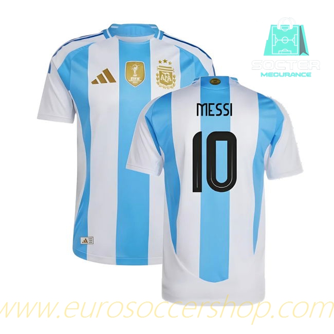 2024/25 Campaign Premium Argentine National Team Home Football Shirt (MESSI 10)