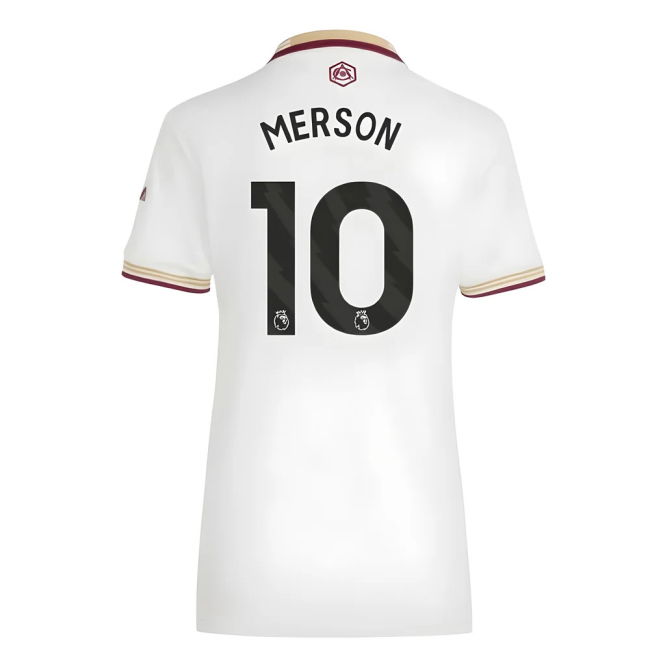 Womens Updated Arsenal Third Game Jersey 2025-2026 (Merson 10)