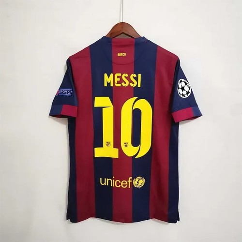 2014-2015 Barcelona Local - Moisture Wicking - International Soccer