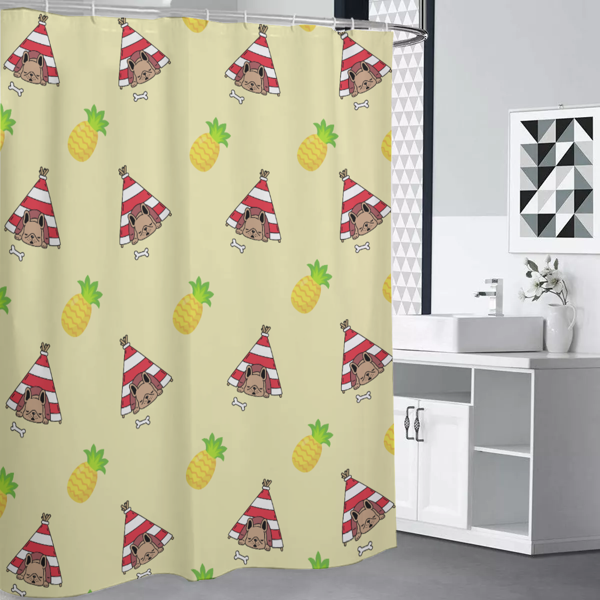 BRUCE - Shower Curtains