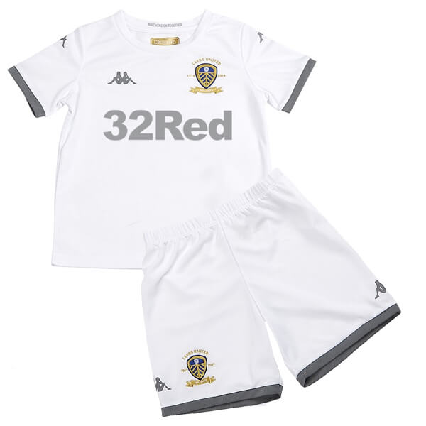 Professional Grade Kids Leeds United 2019-20 Home Soccer Kits