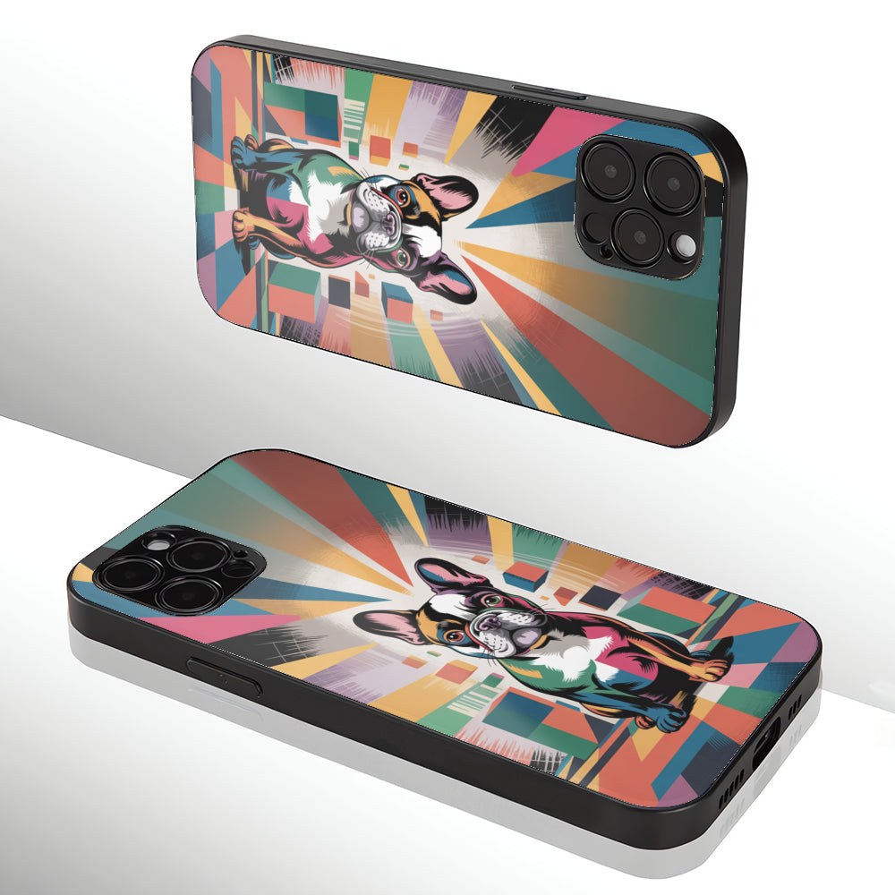 French Bulldog Winnie Iphone & Samsung Glass Case Comfy Pet Product
