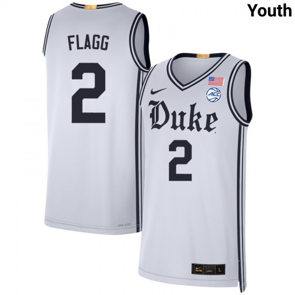Youth(kids) Ncaa Team #2 Cooper Flagg Authentic Jersey - Affordable
