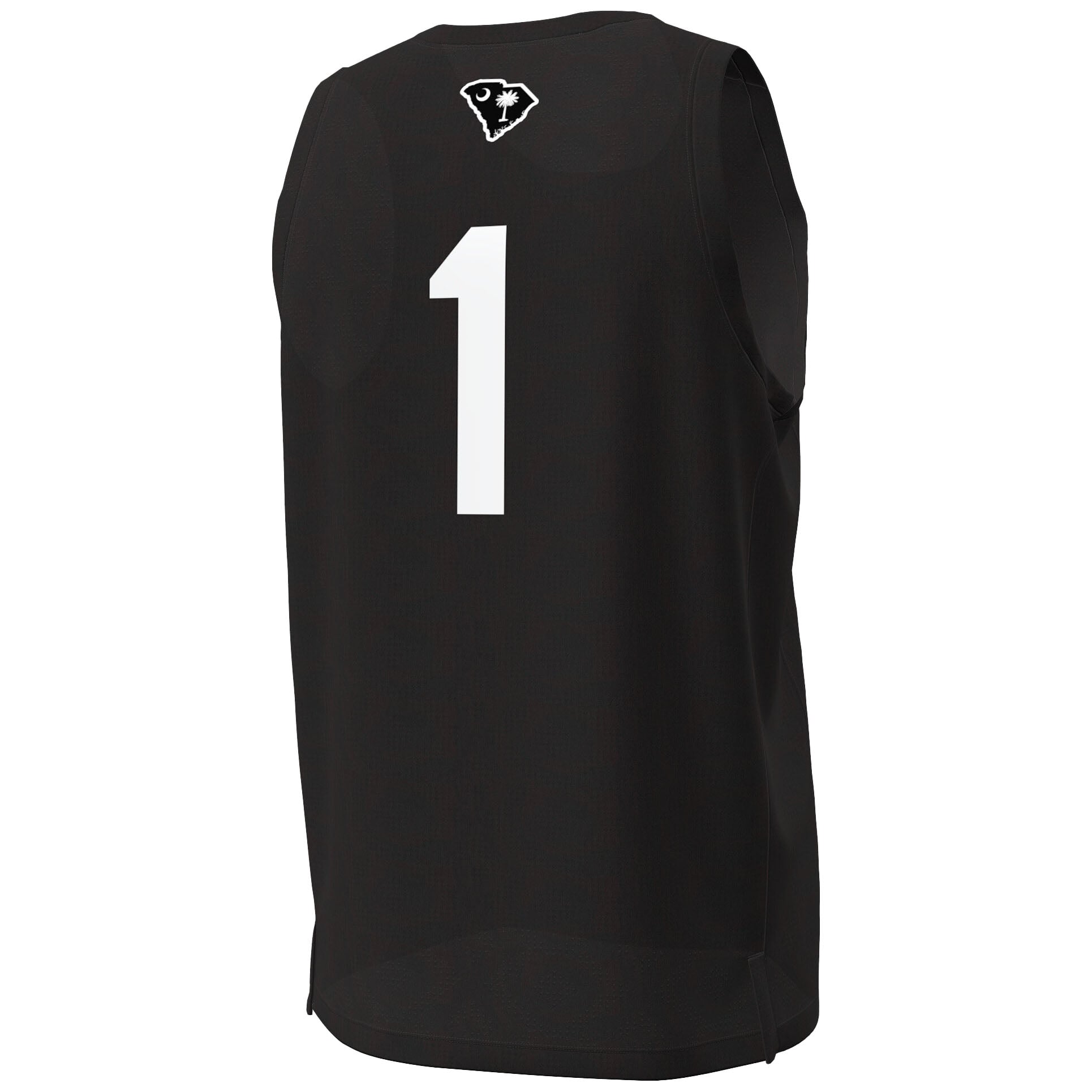 South Carolina Gamecocks Under Armour #1 Replica Basketball Jersey - Black