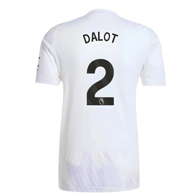 Man Utd Away Football Jersey 2025-20 Season Dalot 2 L M S