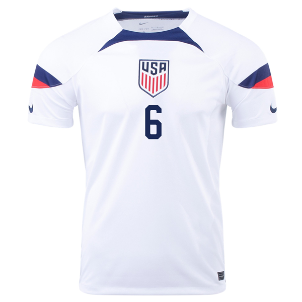 USA 2022-2023 Season Home Football Shirt –  Fan Version S