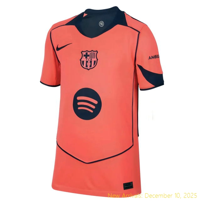 2025-2026 Barcelona Third - Professional Grade - Moisture Wicking