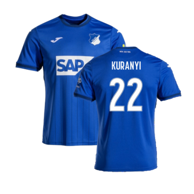 2024-2025 Hoffenheim Home Modern Shirt (Kuranyi 22) Reinforced Seams