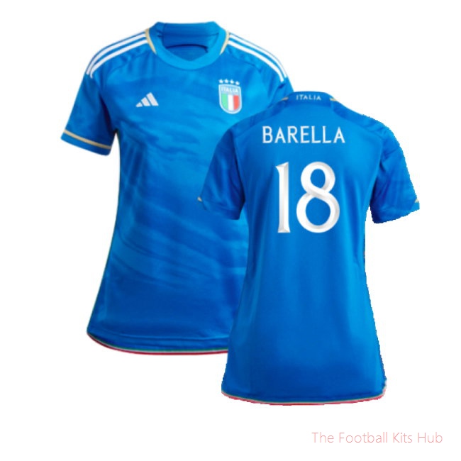 2023-2024 Italy Home Shirt (Ladies) (BARELLA 18)