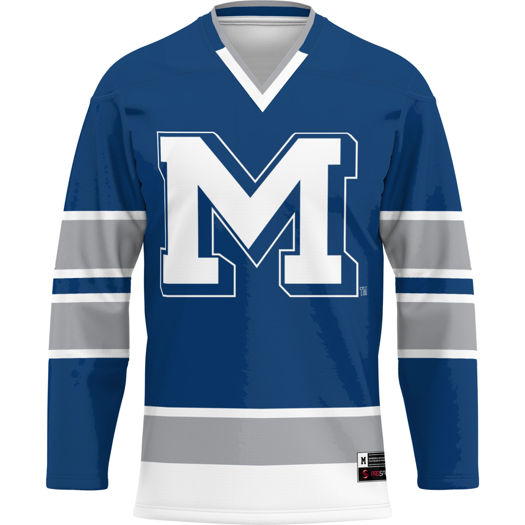 [DDG] Colorado School of Mines Orediggers GameDay Greats Hockey Jersey - Blue