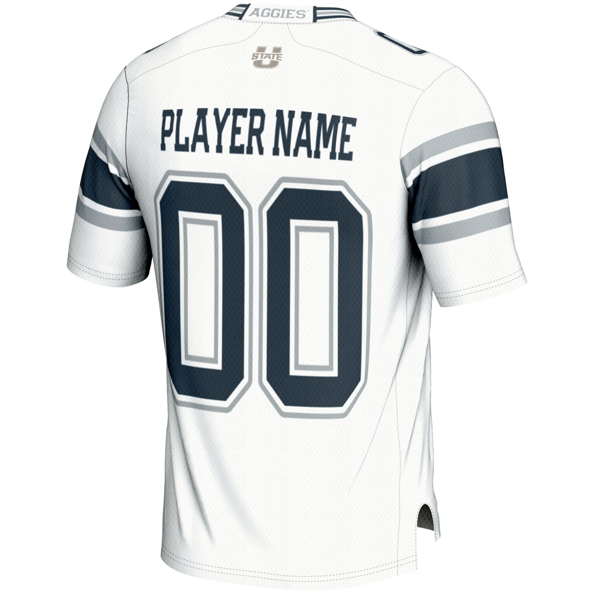 Utah State Aggies GameDay Greats Youth NIL Pick-A-Player Football Jersey - White