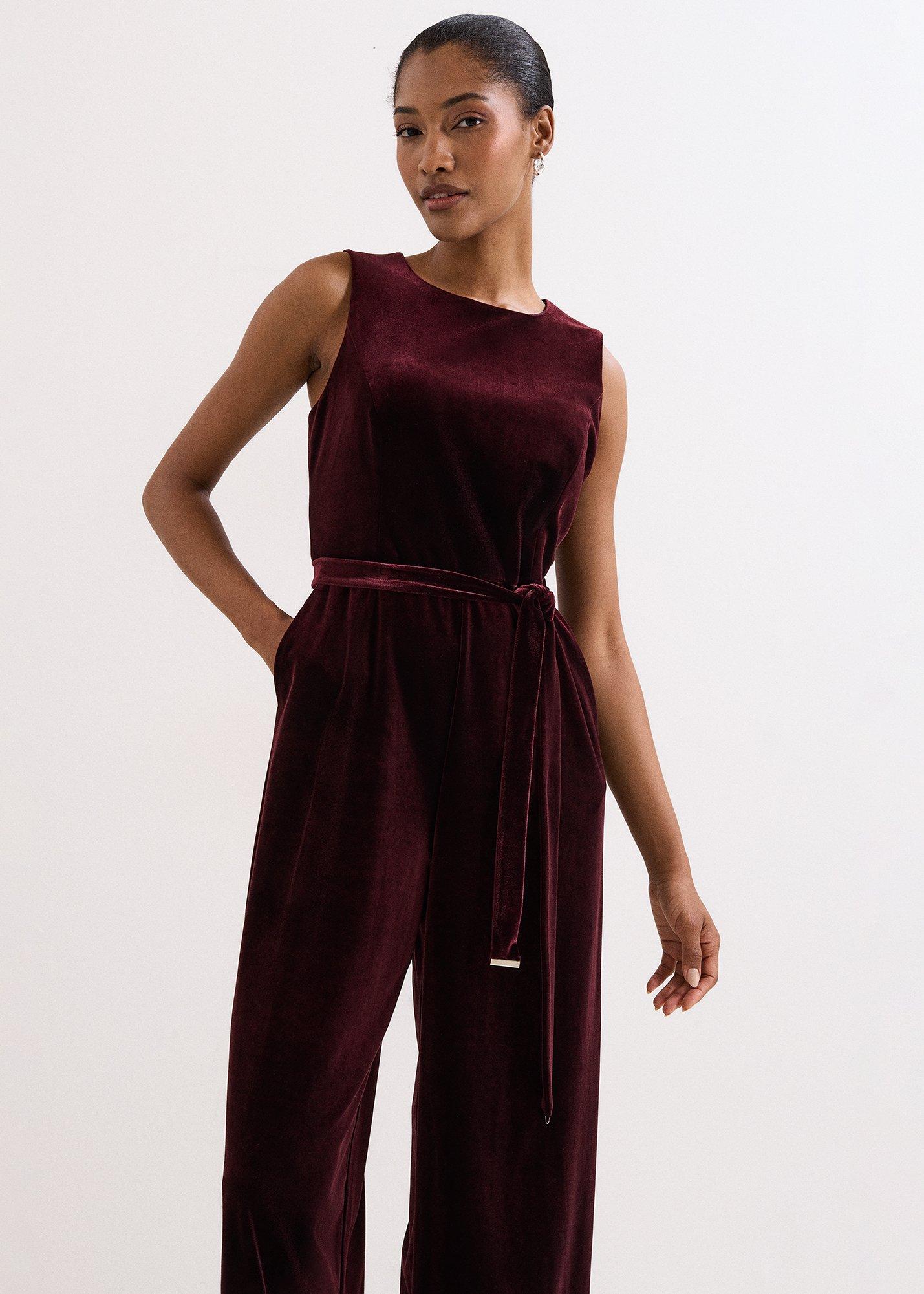 Martha Velvet Jumpsuit