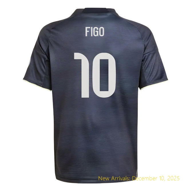 2025-2026 Real Madrid Away Shirt - Elite Game Day (Figo 10) - Kids...
