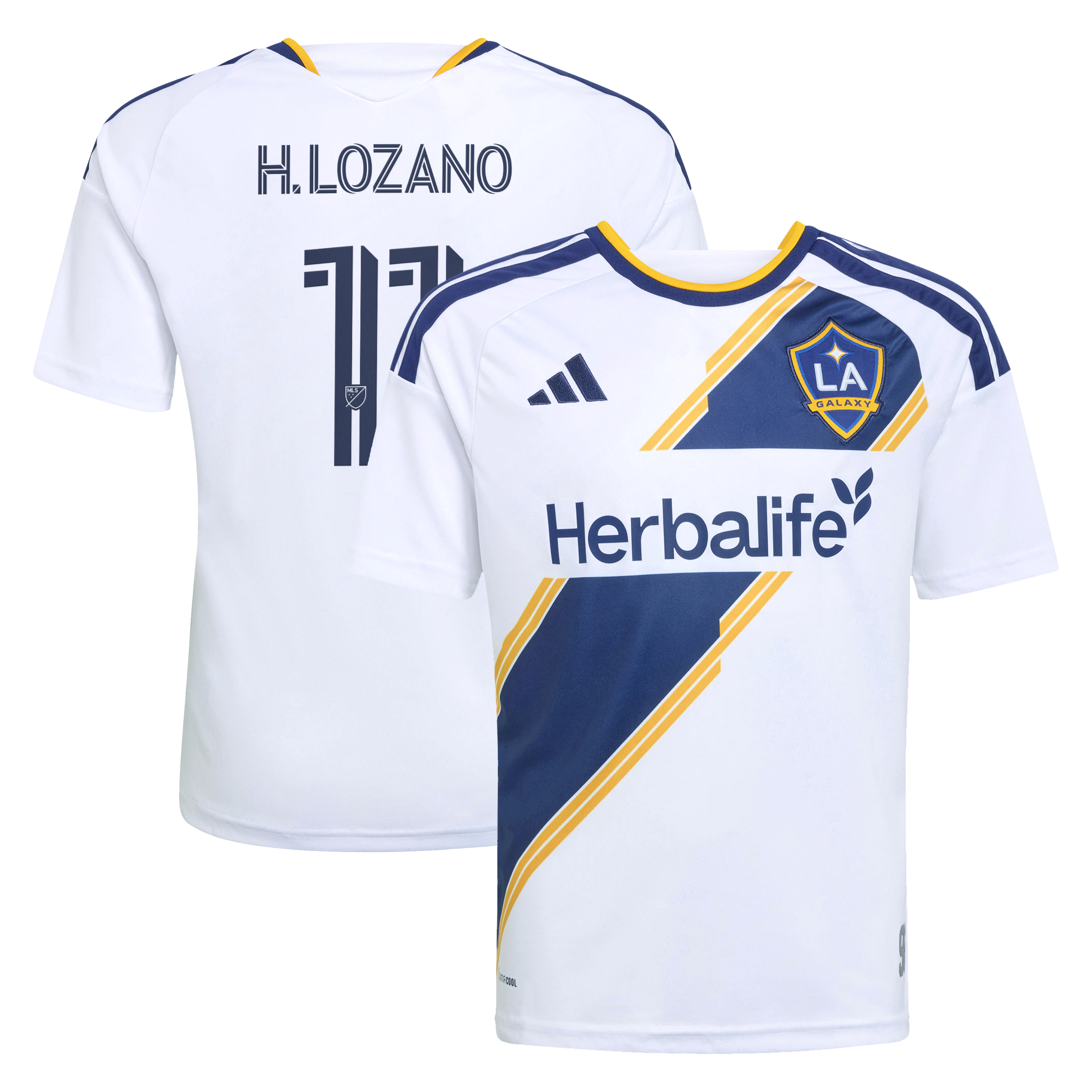 [SJH] Hirving Lozano LA Galaxy Youth 2026 The VeloCITY Kit Replica Jersey - White