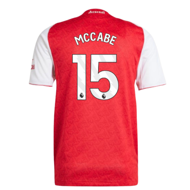 2025-2026 Arsenal Authentic Home Shirt (McCabe 15)