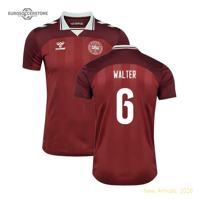High-performance Denmark 2025-2026 Home Shirt (den) Mobility