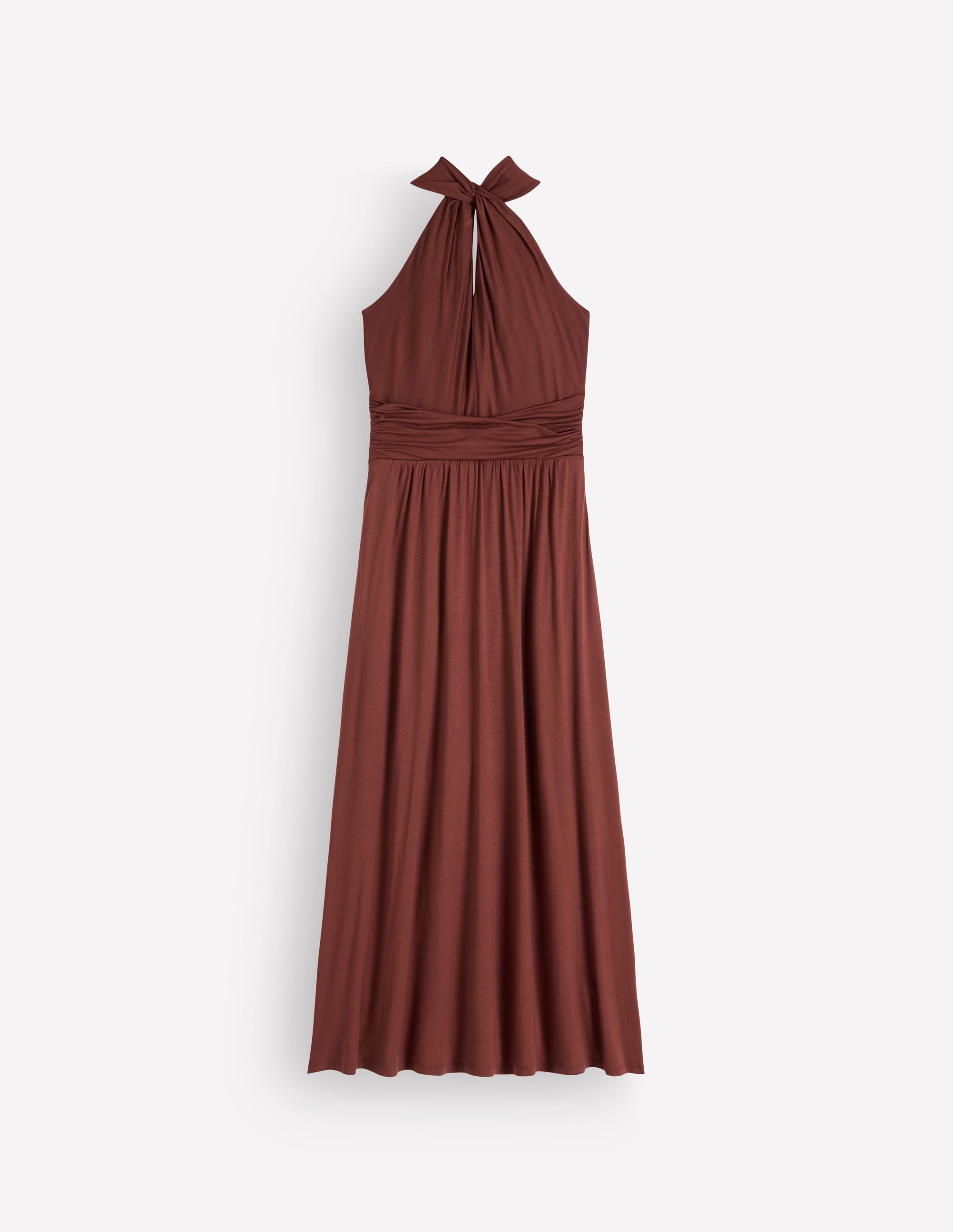 Sydney Twist Neck Jersey Dress