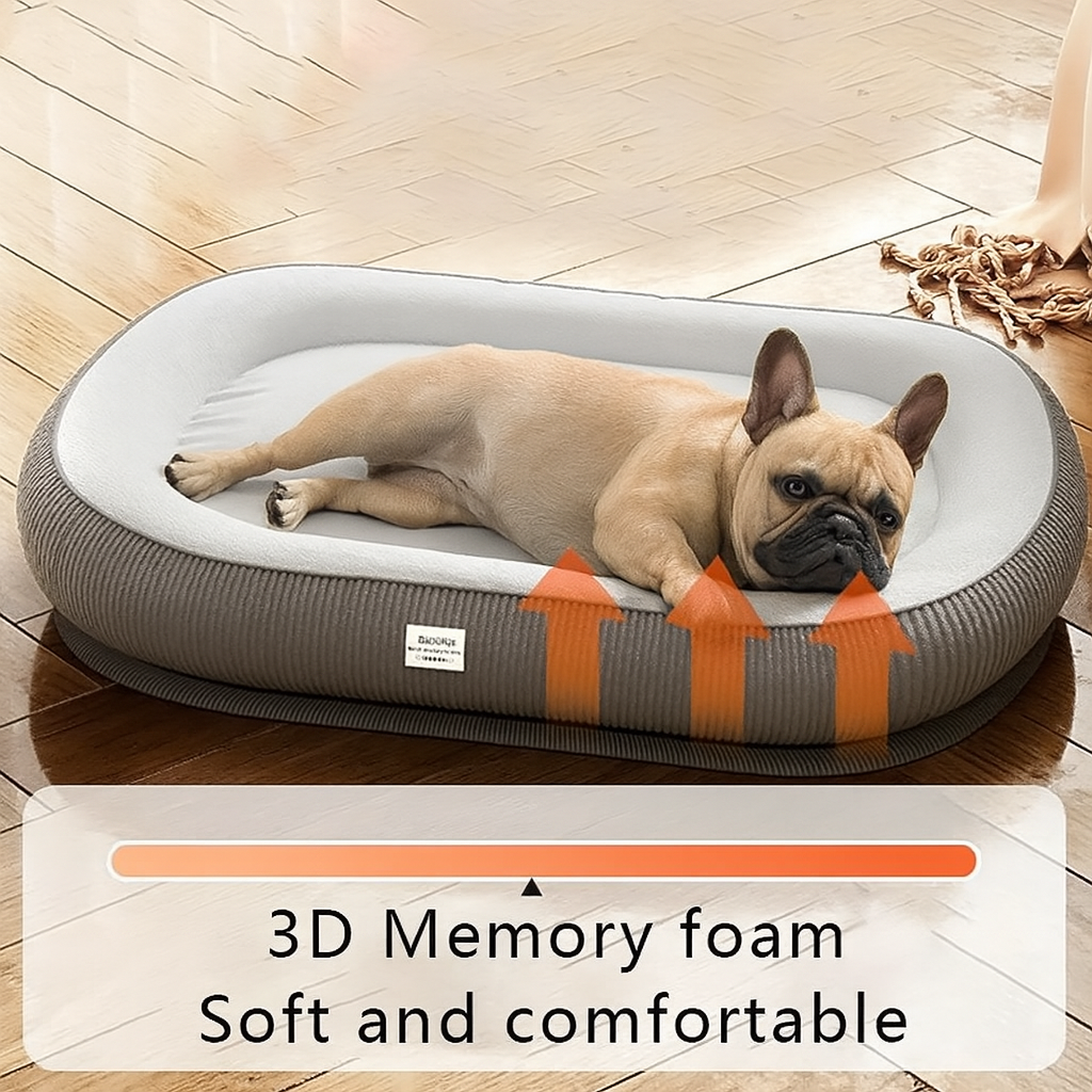 French Bulldog专属 Pawdura Luxury Sofa Bed For French Bulldogs – Soft S...
