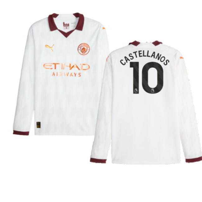 Fashionable 2023-2024 Away Premier League Jersey Castellanos 10 A#638