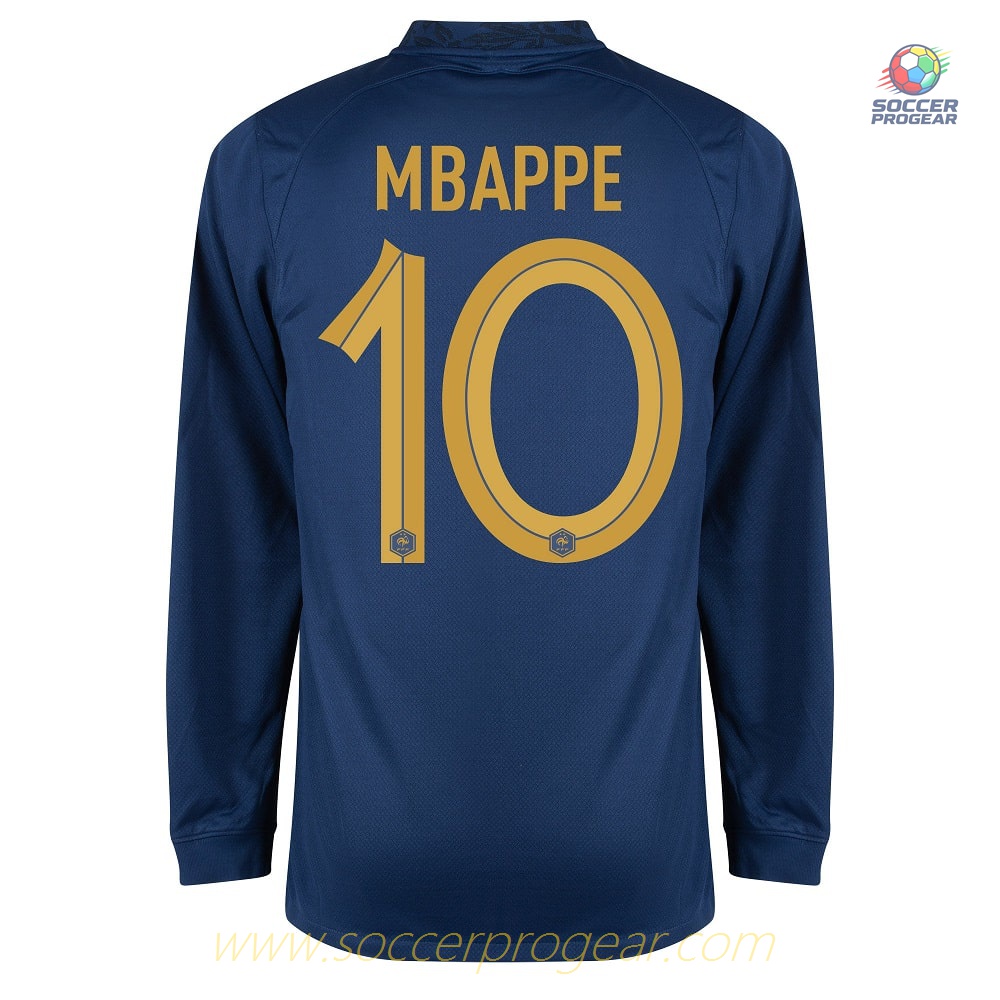 FRANCE High Quality HOME JERSEY WORLD CUP 2022 MBAPPE ML