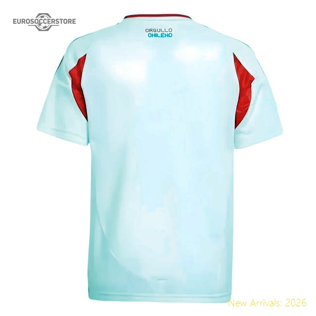 Chile Away Kit 2024-2025 Game Replica Jersey For Match Days