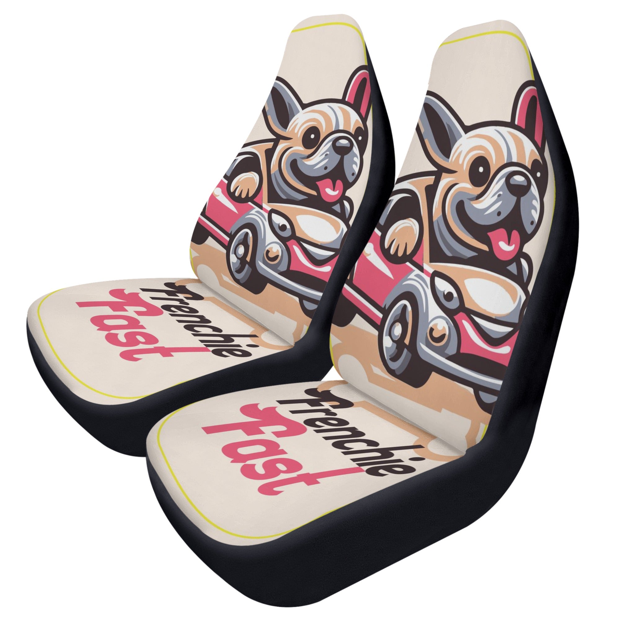 French Bulldog Murphy Car Seat Covers (2 Pcs) Cute Frenchie Essential