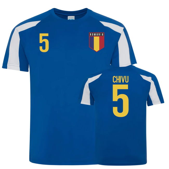 Chivu 5 Pro Style Romania Pro Appearance Training Professional Jersey