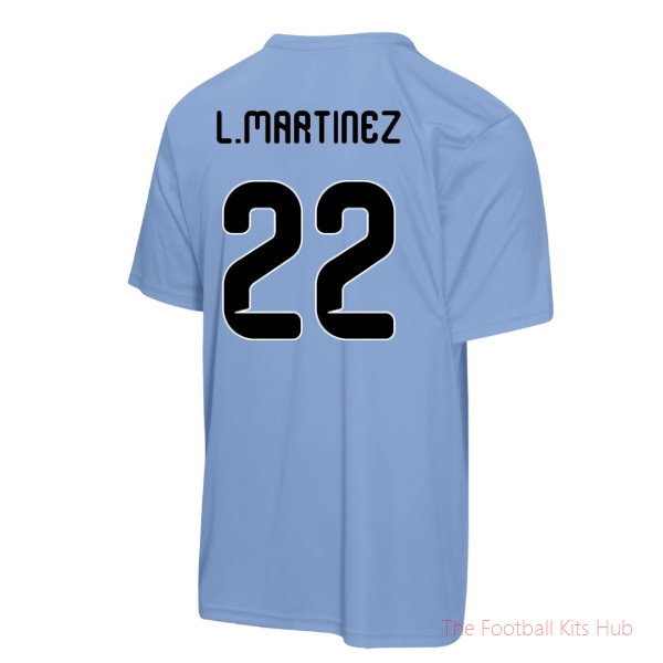 Argentina 2026 T-Shirt L Martinez #22 FIFA World Cup Kit FIFA Blue