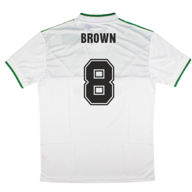 Authentic 1988-1989 Celtic Third Third Brown 8 With Classic Design -
