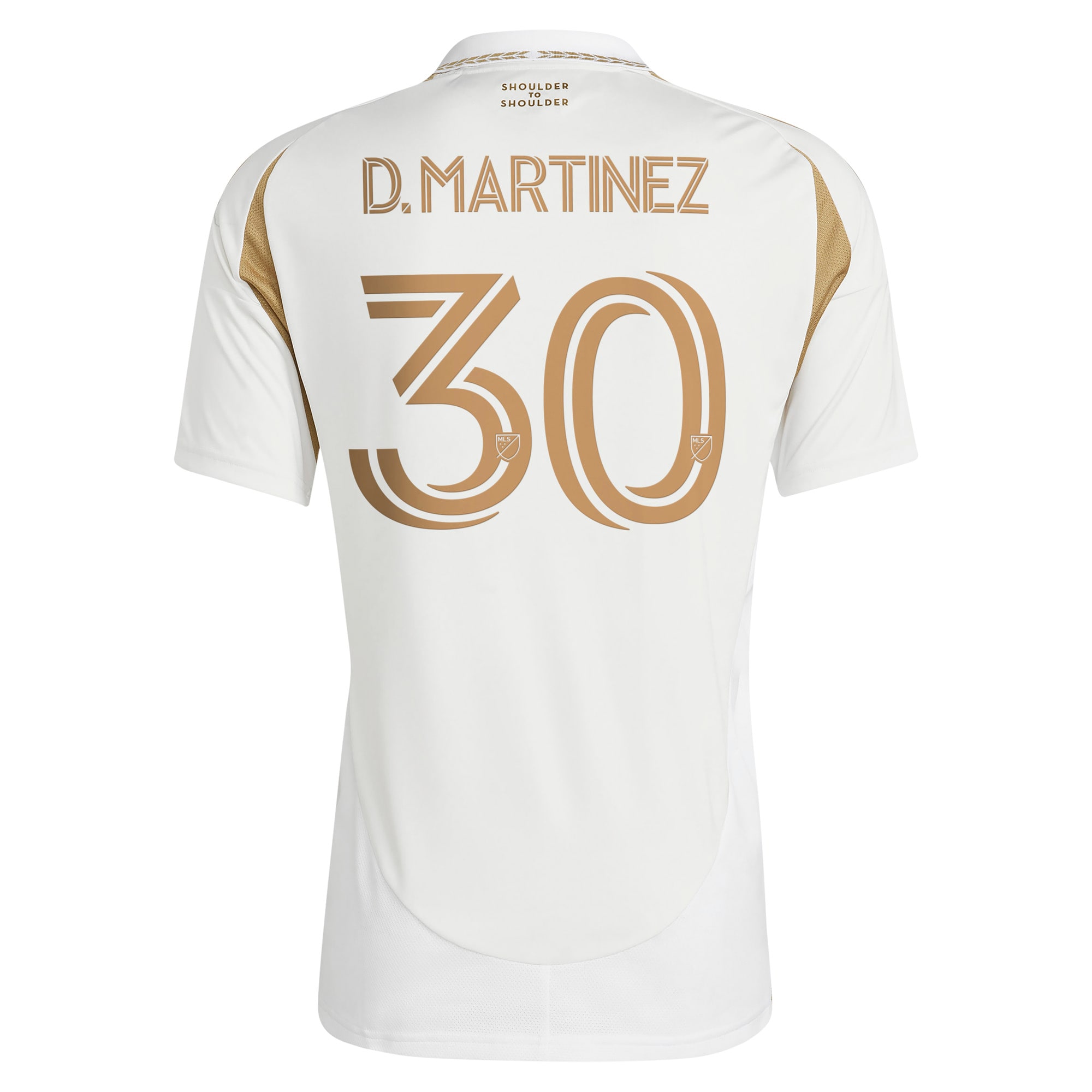 [SJH] David Martinez LAFC 2025 Secondary Replica Player Jersey - White