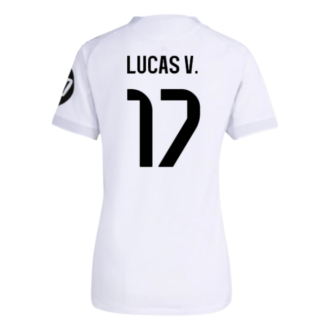 Performance 2025-2026 Real Madrid Authentic Home Shirt (Womens) (Lucas V