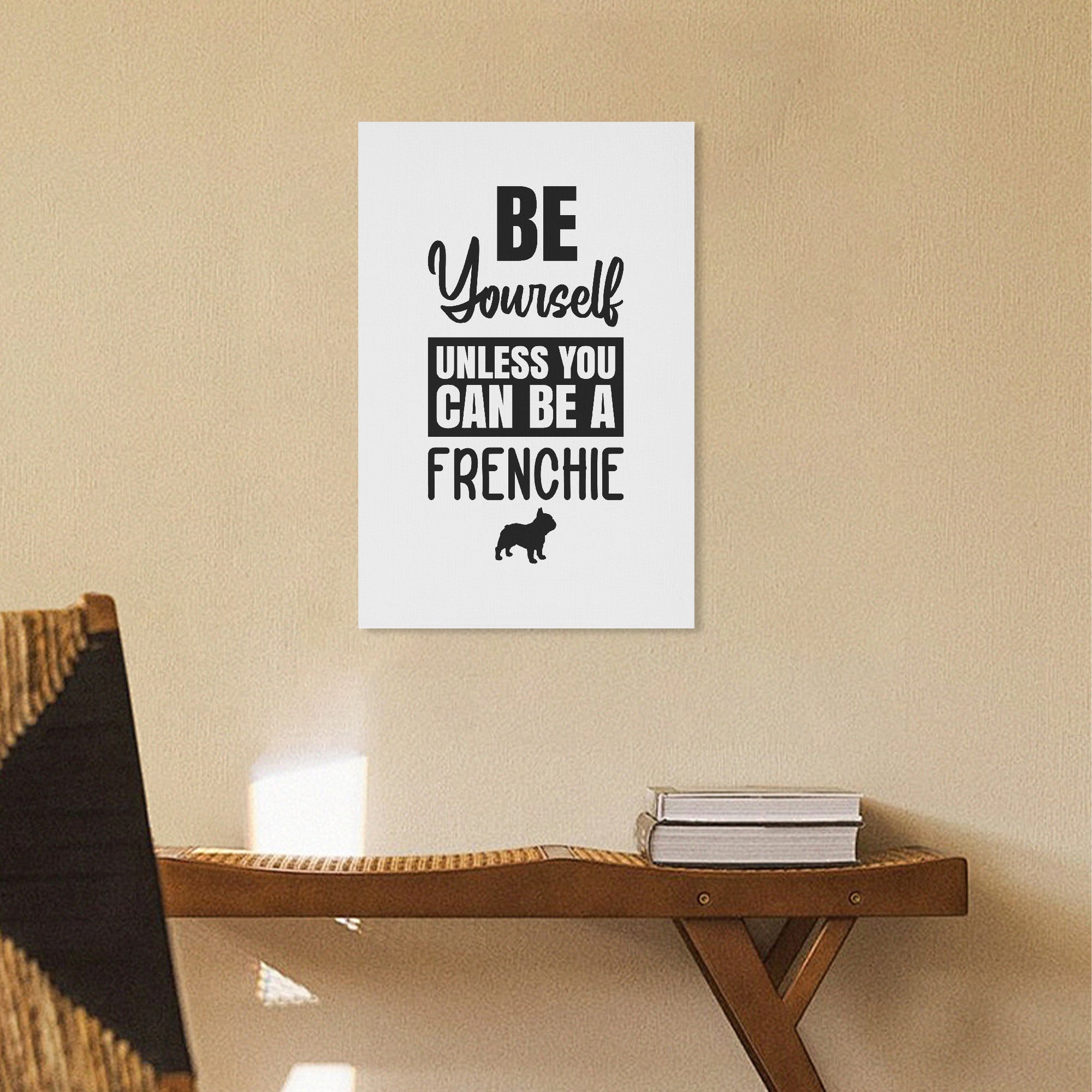 Be Yourself - Vertical Canvas Painting