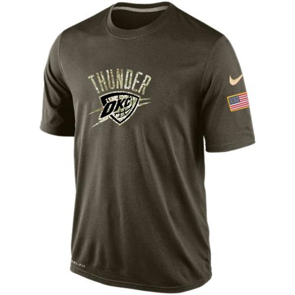 Men's Oklahoma City Thunder Salute To Service Dri-FIT T-Shirt