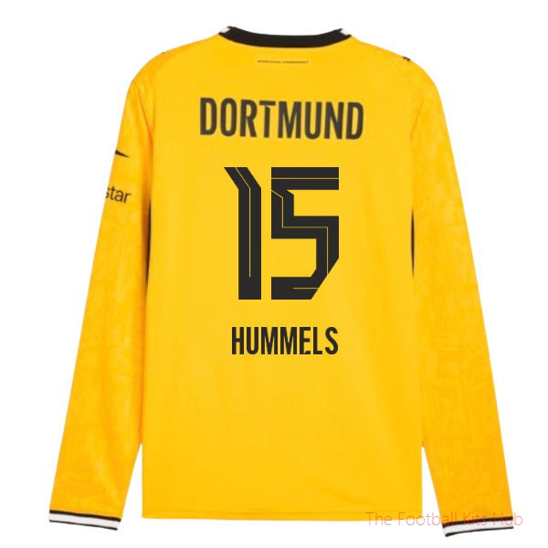 Borussia Dortmund 2026-2027 Long Sleeve Home Shirt (Hummels 15)