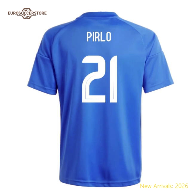 Kid-approved Kids Football Team Pirlo Jersey 2024-2025 Quick-dry