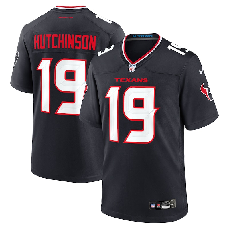 None Xavier Hutchinson Houston Texans Vintage Fan Favorite Game Day We