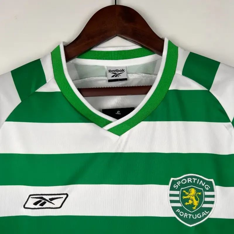 Cheap 2003-2004 Sporting Lisbon Jersey retro kit