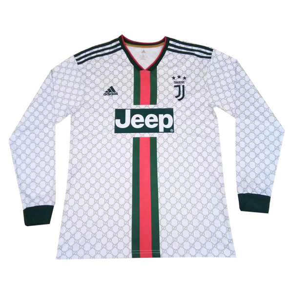 2019-20 JUVENTUS WHITE LONG SLEEVE FOOTBALL SHIRT - Official Replica