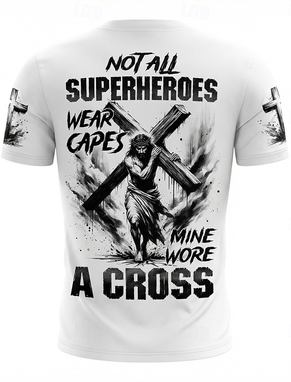 Knights Of Malta Mens Graphic Shirt Templar Prints Fashion Designer